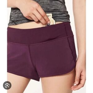 Size 4 Lululemon Women’s Speed Short